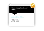 FileSocial Uploader screenshot 2