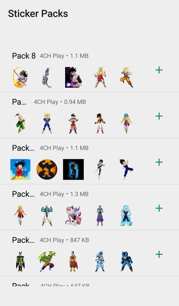 Dragon Ball Stickers - WAStickerApps - Preview 2