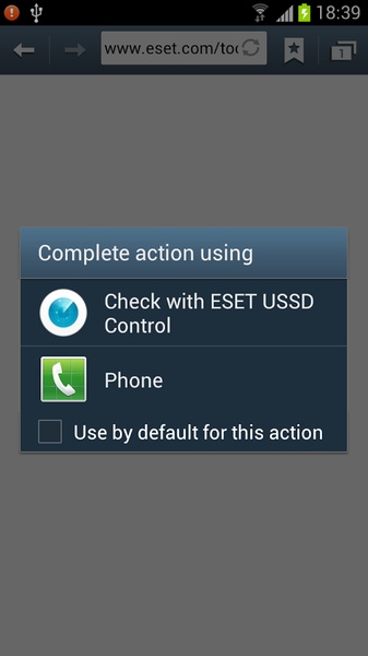 ESET USSD Control - Preview 3