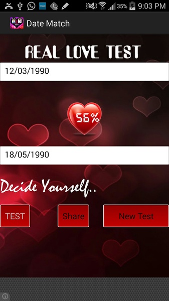 Real Love Test Calculator - Preview 4