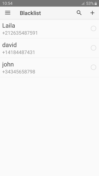 Call Blocker Blacklist - Preview 6