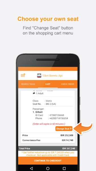 Tiket Kereta Api - Preview 3
