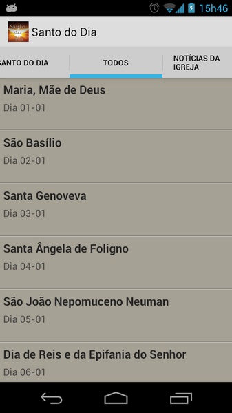 Santo do Dia - Preview 2