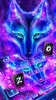 Galaxy Wild Wolf Keyboard Theme screenshot 3