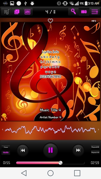 EasyMusicPlayerPro(free) - Preview 4