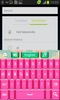 Pink Candy GO Keyboard screenshot 3