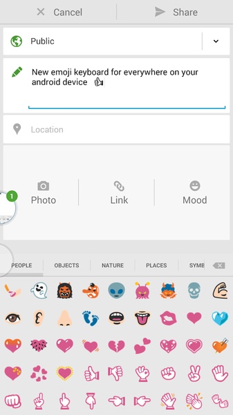 Sliding Emoji Keyboard - Preview 4