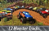 Monster Truck Offroad Rally 3D screenshot 3