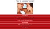 How to seduce a woman screenshot 1