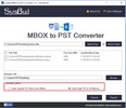 SysBud MBOX to PST Converter screenshot 2