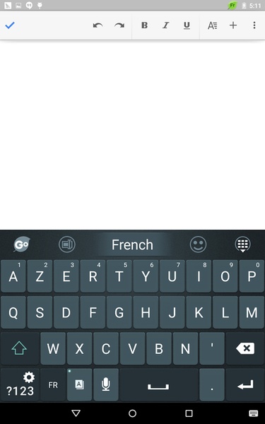 French for GO Keyboard - Emoji - Preview 9