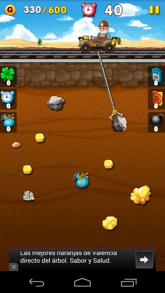 Treasure Miner - a mining game for Android - Free App Download
