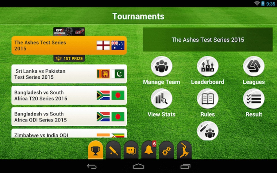 Fantasy Cricket - Preview 12
