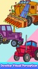 Tractors Color by Number Book screenshot 8