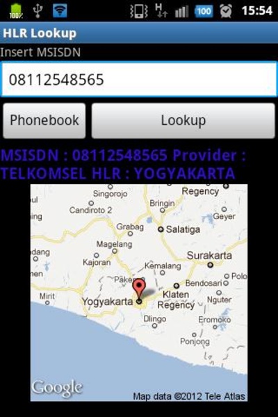 HLR Lookup - Preview 1