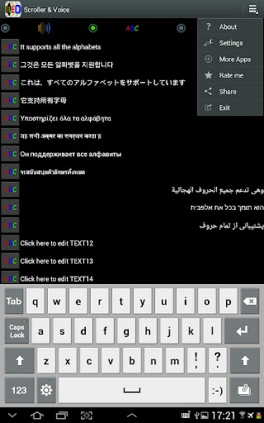 Scroller & Voice - Preview 8