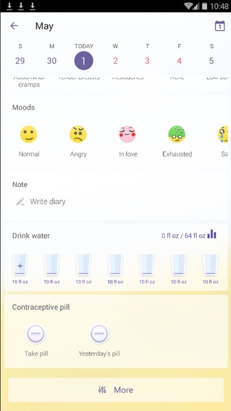 Period Tracker, Ovulation Calendar & Fertility app for Android - Download  the APK from Uptodown