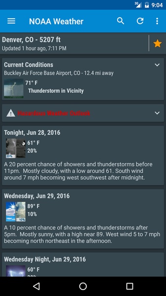 NOAA Weather - Preview 10