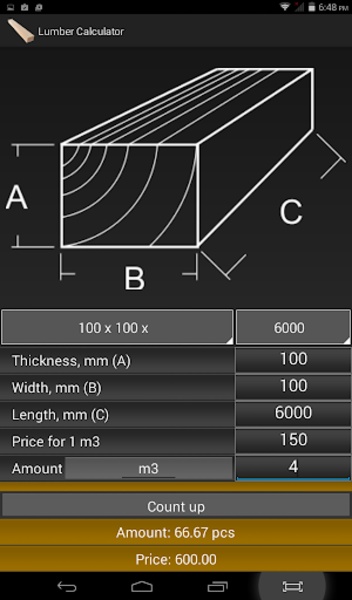 Lumber Calculator - Preview 12