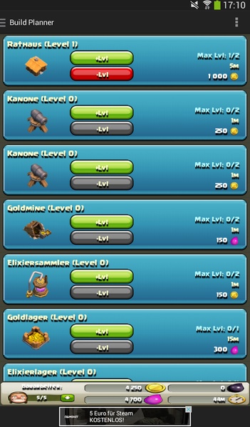 Clash Build Planner - Preview 1