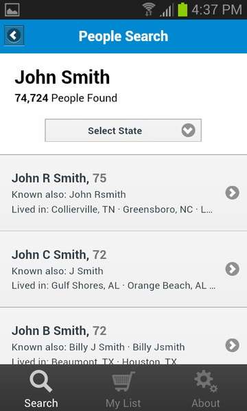 People Search - Preview 5