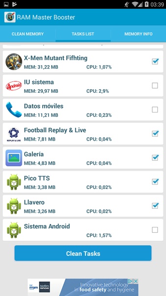 RAM Master Booster - Preview 5