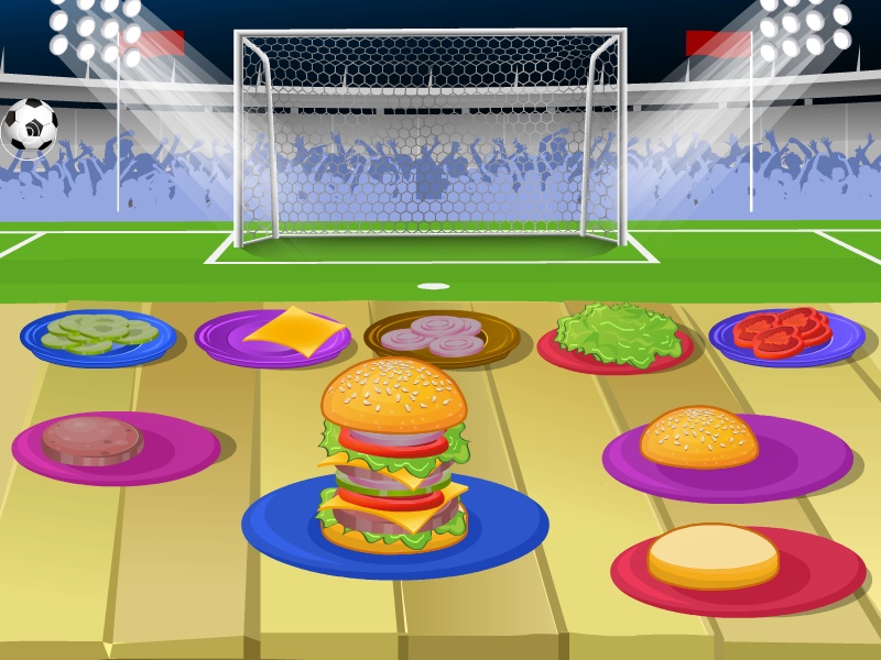 Delicious Football Burger - Preview 2