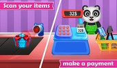 Panda Supermarket Shopping Fun screenshot 5