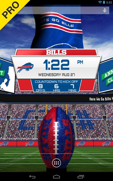 NFL 2015 3D Live Wallpaper 