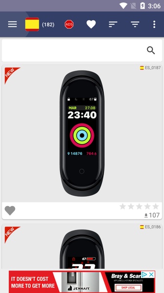 Mi Band 4 Watchfaces - Preview 3