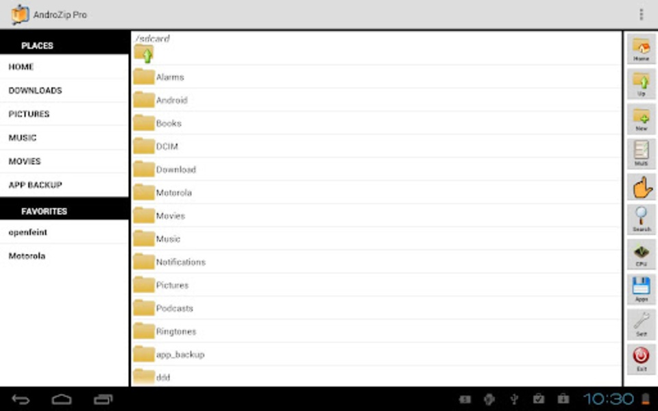 AndroZip File Manager For Android - Download The APK From Uptodown