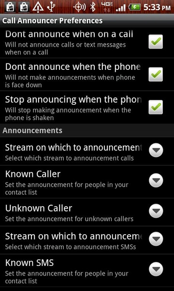 Call Announcer - Preview 2