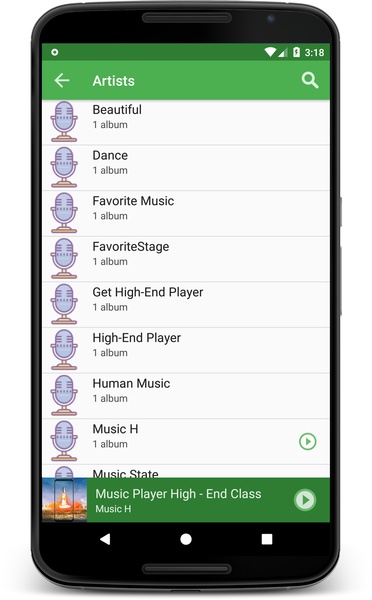 Mp3 Music Player Free Kitkat - Preview 2