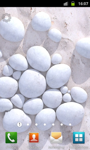 White Pebble Live Wallpaper - Preview 3