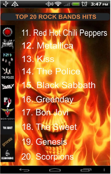 Rock Bands Hits - Preview 2