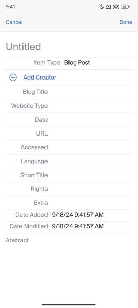 Zotero 1.0.0-156 Screen Views 2