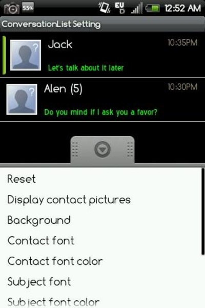 Handcent Font Pack1 - Preview 3