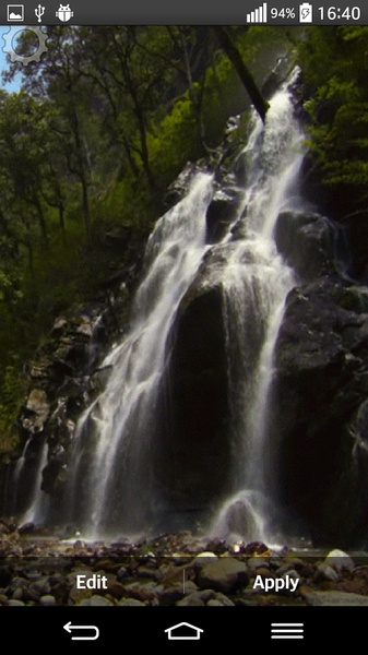 Waterfall Sound Live Wallpaper - Preview 3