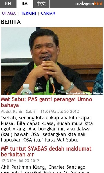 Malaysiakini Online - Preview 2