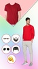 Men Sweatshirt Photo Editor screenshot 4