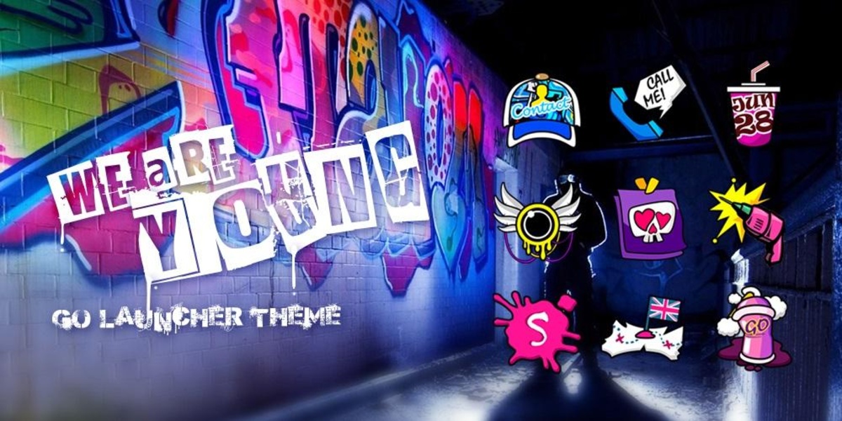 We Are Young GOLauncher EX Theme - Preview 1