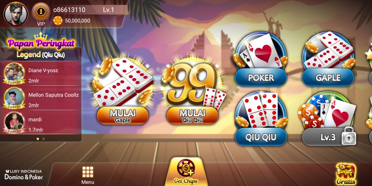 LUXY Indonesia: Domino & Poker - Preview 1