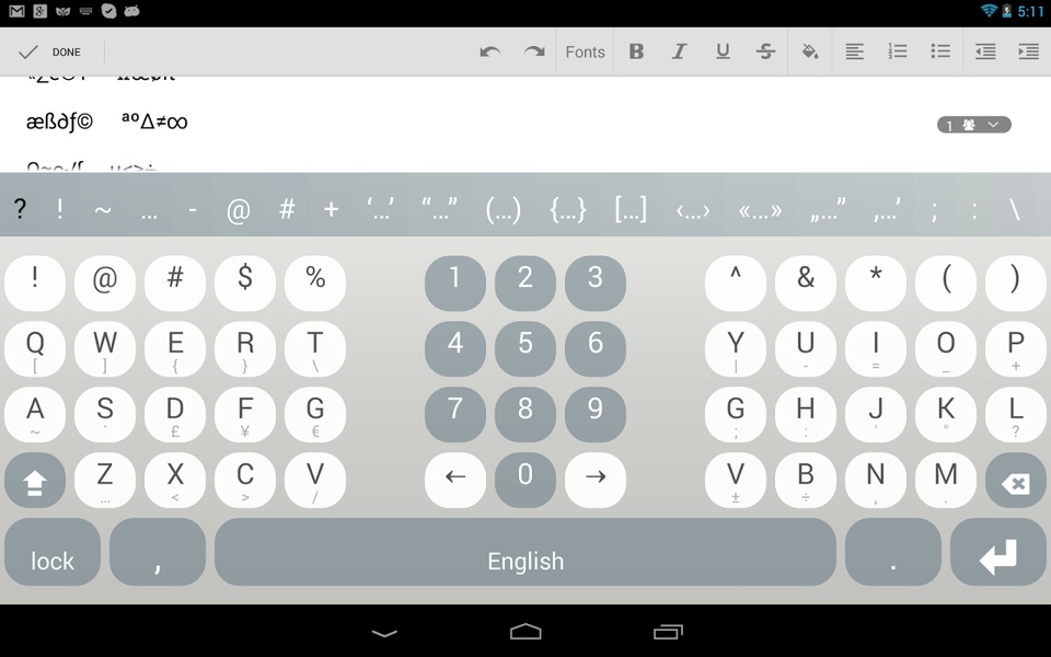 Multiling O Keyboard - Preview 19