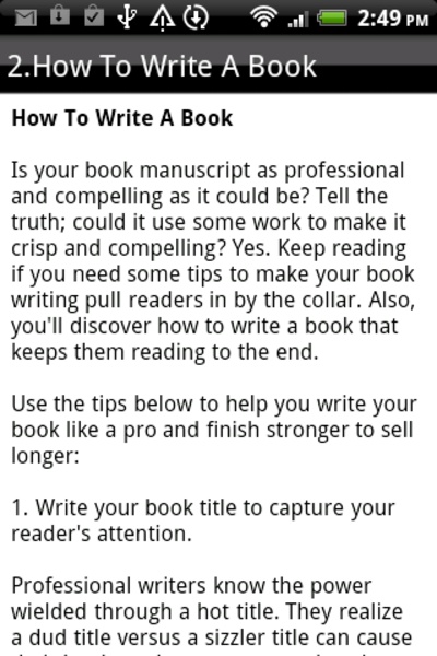 Creative Writing - Preview 3