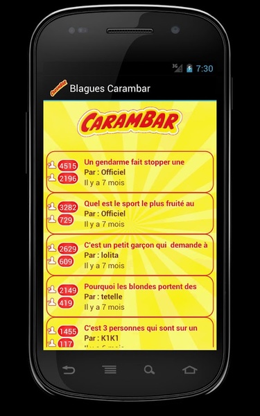 Blagues Carambar - Preview 3
