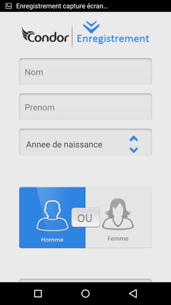 Condor Signup - Preview 3