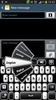 GO Keyboard Black and White Theme screenshot 13