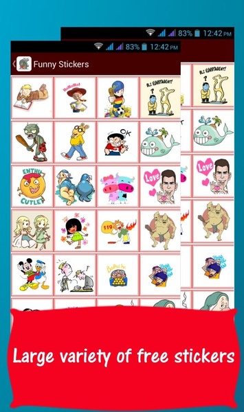 Funy Stickers - Preview 4