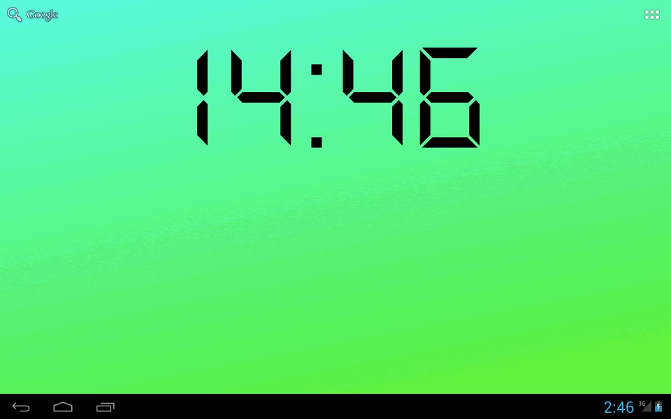 Digital Clock Live Wallpaper - Preview 2