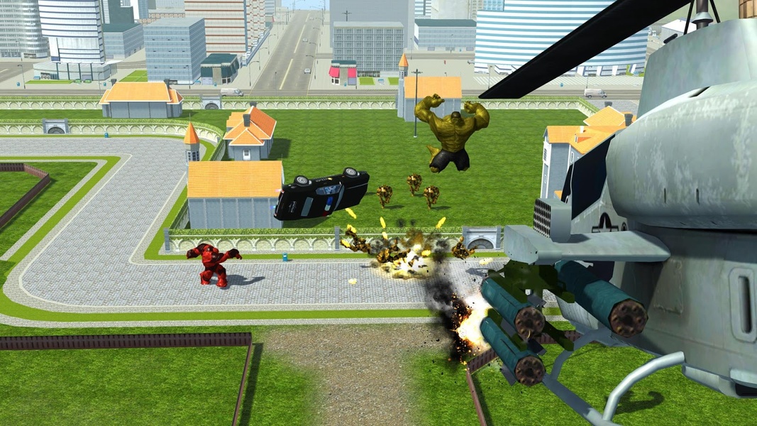 Robots against Superheroes - Preview 1